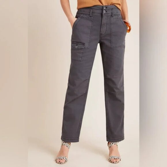 Anthropologie The Wanderer High Rise Cargo Pants NWOT Size 25 - Picture 2 of 8